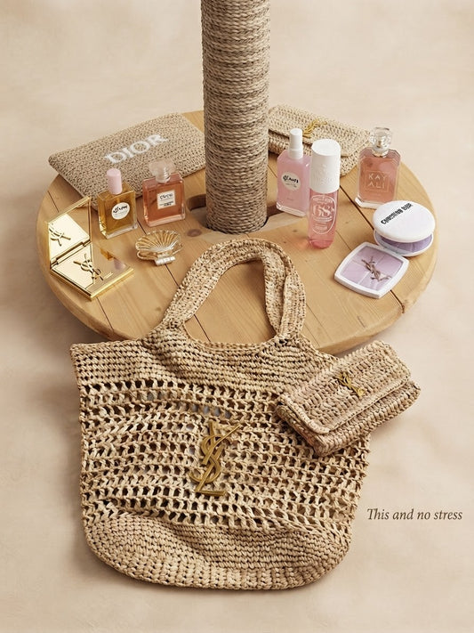 Beach Bag YSL con wallet