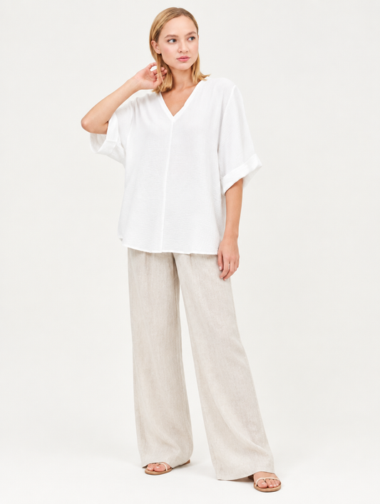 Blusa texturizada talle M - foto editorial