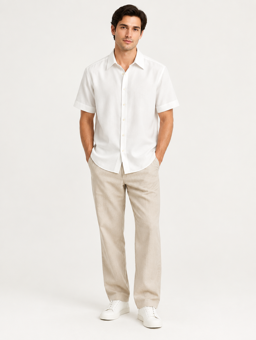 Camisa Satén talle L - foto editorial