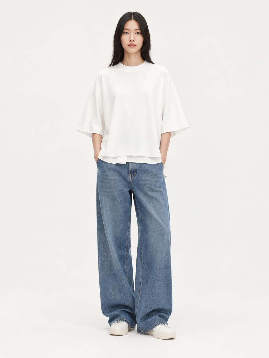 Blusa Seda mangas Xl talle M - foto editorial